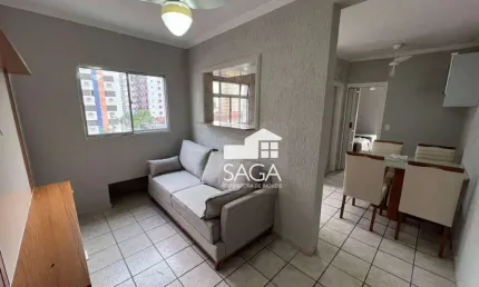 Apartamento com 1 dormitório à venda, 40 m² por r$ 250.000,00 - tupi - praia grande/sp