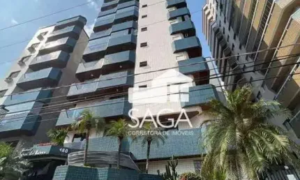 A 100 Metros da Praia! 2 Dorms com Suíte e Sacadas no Coração da Guilhermina