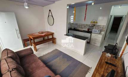 Casa com 2 dormitórios para alugar, 125 m² por R$ 3.600,00/ano - Vila Guilhermina - Praia Grande/SP