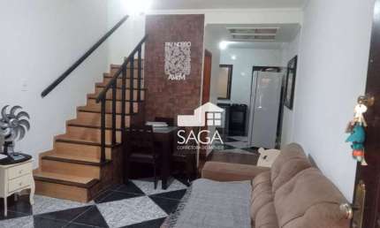 Casa com 2 dormitórios à venda, 75 m² por R$ 330.000 - Maracanã - Praia Grande/SP