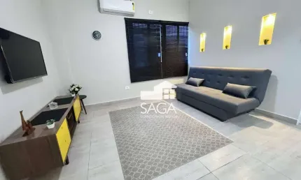 Apartamento com 1 dormitório à venda, 35 m² por R$ 243.000,00 - Boqueirão - Praia Grande/SP