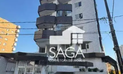 Apenas 300m da Praia! Apartamento com Vista Lateral para o Mar na Guilhermina