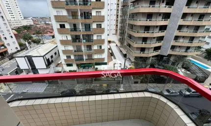 Apartamento com 2 dormitórios à venda, 74 m² por r$ 400.000,00 - tupi - praia grande/sp