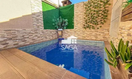 Casa com 2 dormitórios à venda, 70 m² por R$ 420.000 - Caiçara - Praia Grande/SP