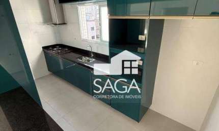 Novo e planejado! Apartamento com 2 dormitórios para alugar, 94 m² por R$ 5.500/mês - Canto do Forte - Praia Grande/SP