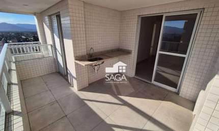 Apartamento com 2 dormitórios à venda, 877 m² por R$ 640.000,00 - Aviação - Praia Grande/SP