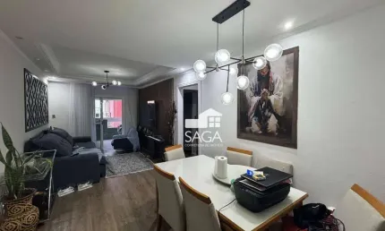 Apartamento com 2 dormitórios à venda, 95 m² por r$ 550.000 - canto do forte - praia grande/sp