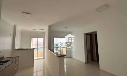 Apartamento com 2 dormitórios à venda, 65 m² por r$ 450.000 - vila guilhermina - praia grande/sp