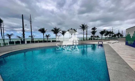 Apartamento com 2 dormitórios à venda, 86 m² por R$ 735.000,00 - Maracanã - Praia Grande/SP