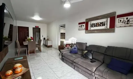 Apartamento com 2 dormitórios à venda, 76 m² por r$ 409.000,00 - vila guilhermina - praia grande/sp