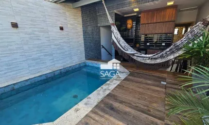 Casa com 3 dormitórios à venda, 157 m² por R$ 1.500.000 - Vila Guilhermina - Praia Grande/SP