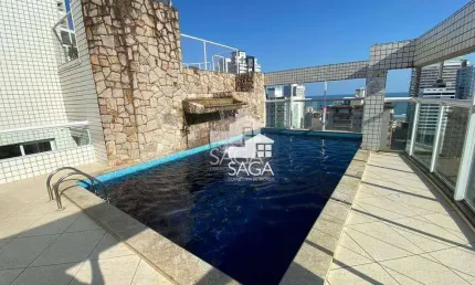 Apartamento com 2 dormitórios à venda, 60 m² por R$ 475.000 - Canto do Forte - Praia Grande/SP