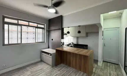 Apartamento com 2 dormitórios à venda, 52 m² por R$ 275.000,00 - Boqueirão - Praia Grande/SP
