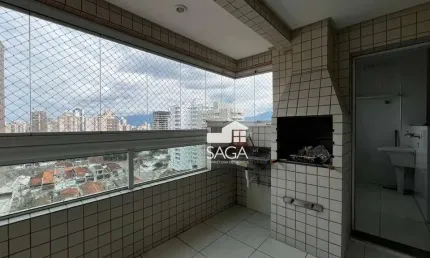 Apartamento com 2 dormitórios à venda, 90 m² por r$ 500.000,00 - aviação - praia grande/sp
