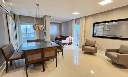 Piscina privativa! cobertura com 3 dormitórios à venda, 125 m² por r$ 1.200.000 - aviação - praia grande/sp