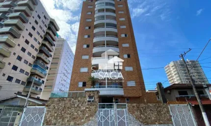 Apartamento com 2 dormitórios à venda, 70 m² por R$ 420.000 - Tupi - Praia Grande/SP