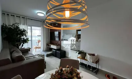 Apartamento com 2 dormitórios à venda, 71 m² por R$ 525.000,00 - Vila Guilhermina - Praia Grande/SP