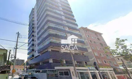 Apartamento com 2 dormitórios à venda, 86 m² por r$ 600.000 - boqueirão - praia grande/sp