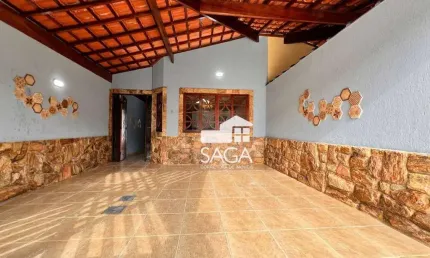 Casa com 2 dormitórios à venda, 125 m² por r$ 550.000 - jardim imperador - praia grande/sp