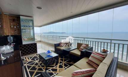 Cobertura com 3 dormitórios à venda, 326 m² por R$ 3.500.000,00 - Aviação - Praia Grande/SP