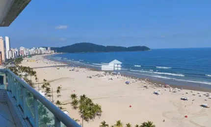 Apartamento com 3 dormitórios à venda, 127 m² por R$ 1.270.500,00 - Vila Guilhermina - Praia Grande/SP