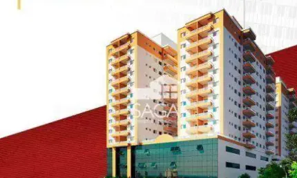 Apartamento com 2 dormitórios à venda, 60 m² por r$ 475.500,00 - boqueirão - praia grande/sp
