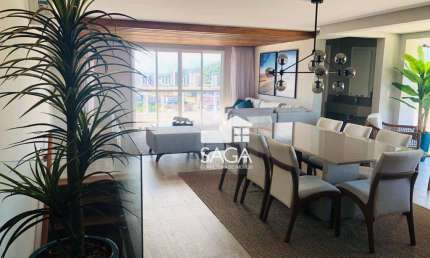 Apartamento com 3 dormitórios à venda, 180 m² por R$ 1.800.000,00 - Canto do Forte - Praia Grande/SP