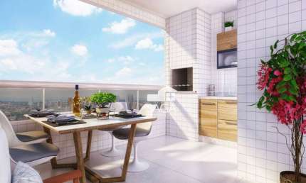 Apartamento com 2 dormitórios à venda, 84 m² por R$ 614.186,61 - Tupi - Praia Grande/SP