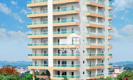 Apartamento com 2 dormitórios à venda, 61 m² por R$ 464.747,96 - Caiçara - Praia Grande/SP