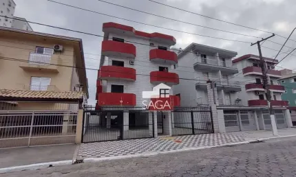 Apartamento com 1 dormitório à venda, 58 m² por r$ 275.000,00 - vila guilhermina - praia grande/sp