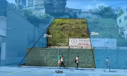 Terreno à venda, 366 m² por r$ 1.800.000,00 - são joão - volta redonda/rj
