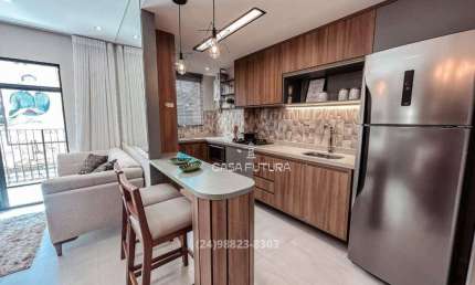 Apartamento com 2 dormitórios à venda, 57 m² por R$ 239.996,00 - São Luís - Volta Redonda/RJ