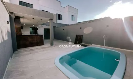 Casa com 3 dormitórios à venda, 134 m² por R$ 630.000,00 - Vale do Sol - Pinheiral/RJ