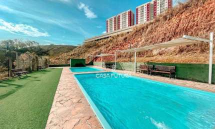 Apartamento com 2 dormitórios à venda, 44 m² por R$ 175.000,00 - Água Limpa - Volta Redonda/RJ