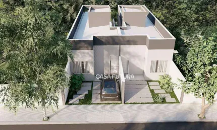 Casa com 2 dormitórios (1 suíte) à venda, 65 m² por r$ 320.000 - village norte - barra mansa/rio de janeiro