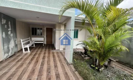 Casa para venda em pontal do paraná, guape, 3 dormitórios, 1 suíte, 1 banheiro, 1 vaga