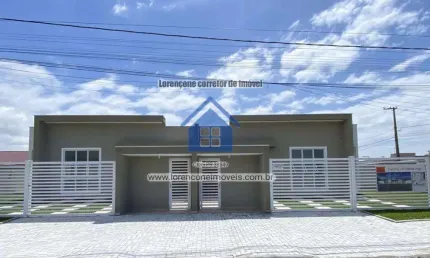 Casas financiáveis para venda em matinhos, gaivotas, 3 dormitórios, 1 suíte, 1 banheiro, 2 vagas