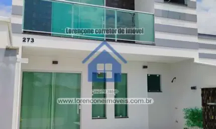 Sobrado para venda em pontal do paraná, canoas, 3 dormitórios, 1 suíte, 1 banheiro, 1 vaga