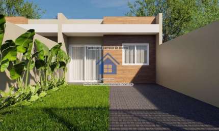 Casas Financiáveis para Venda em Pontal do Paraná, Canoas, 2 dormitórios, 1 suíte, 1 banheiro, 1 vaga