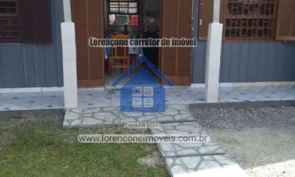 Casa para Venda em Pontal do Paraná, Grajau, 3 dormitórios, 1 banheiro, 2 vagas