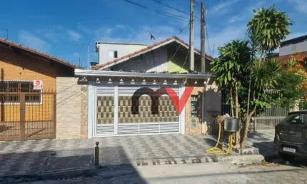 Casa com 1 dormitório para alugar, 80 m² por R$ 1.300,00/mês - Mirim - Praia Grande/SP