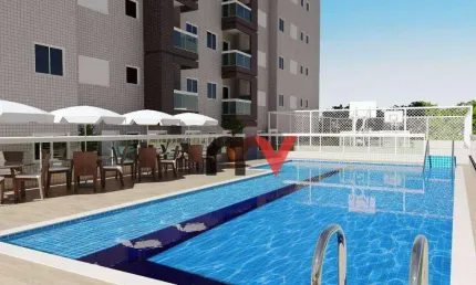 Apartamento à venda, 42 m² por R$ 273.199,50 - Aviação - Praia Grande/SP