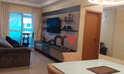 Apartamento à venda, 89 m² por R$ 585.000,00 - Aviação - Praia Grande/SP