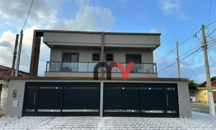 Sobrado à venda, 90 m² por r$ 550.000,00 - tupi - praia grande/sp