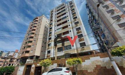 Apartamento para alugar, 77 m² por R$ 1.950,02 - Tupi - Praia Grande/SP
