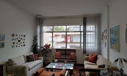 Apartamento 3 quartos com dependência completa  e vaga - 133m² - Laranjeiras - RJ