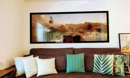Apartamento 2 quartos com 1 suíte 2 vagas semimobiliado - Condomínio dos Bourbon - Barra da Tijuca - RJ