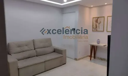 Apartamento com 2 quartos, 49,68m2, no Jardim das Margaridas!