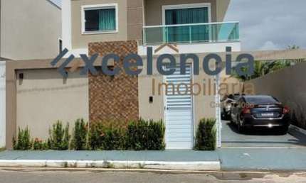 Casa duplex com 4 quartos, 160m2 de terreno, em Arembepe!