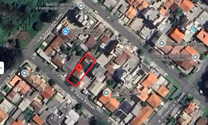 Terreno à Venda, com 394m², no Bairro Afonso Pena, em São José dos Pinhais